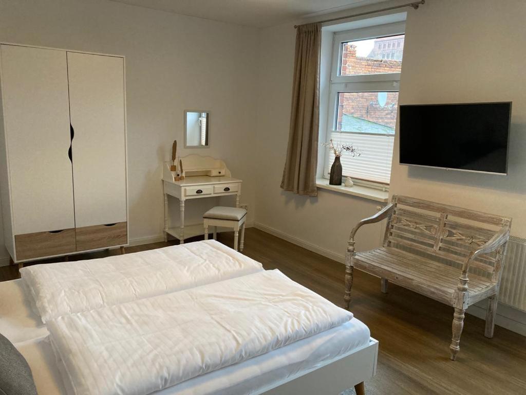 Das Bilderbuchcafe - Ferien - Apartment No 3 - Markt 7 ฮาเวลแบร์ก ภายนอก รูปภาพ