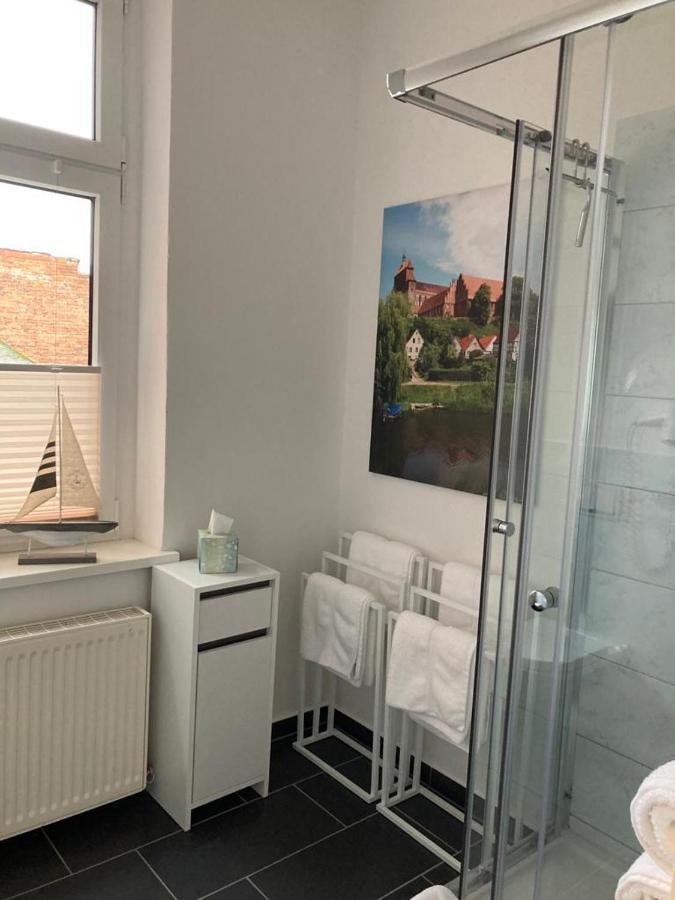 Das Bilderbuchcafe - Ferien - Apartment No 3 - Markt 7 ฮาเวลแบร์ก ภายนอก รูปภาพ