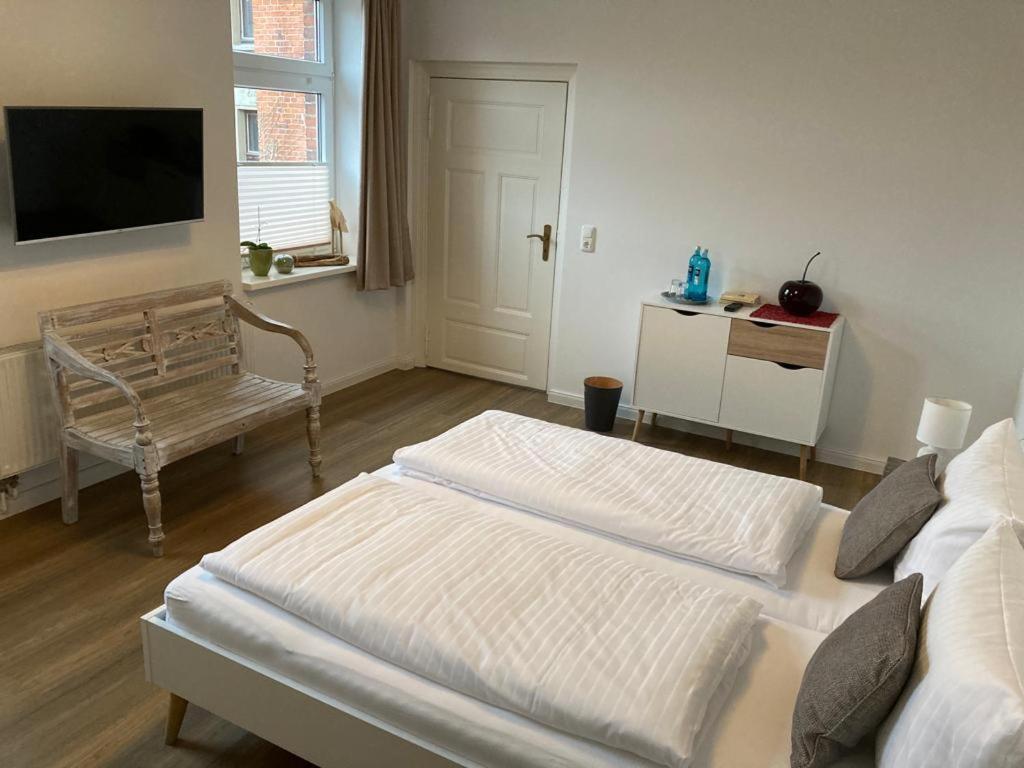 Das Bilderbuchcafe - Ferien - Apartment No 3 - Markt 7 ฮาเวลแบร์ก ภายนอก รูปภาพ