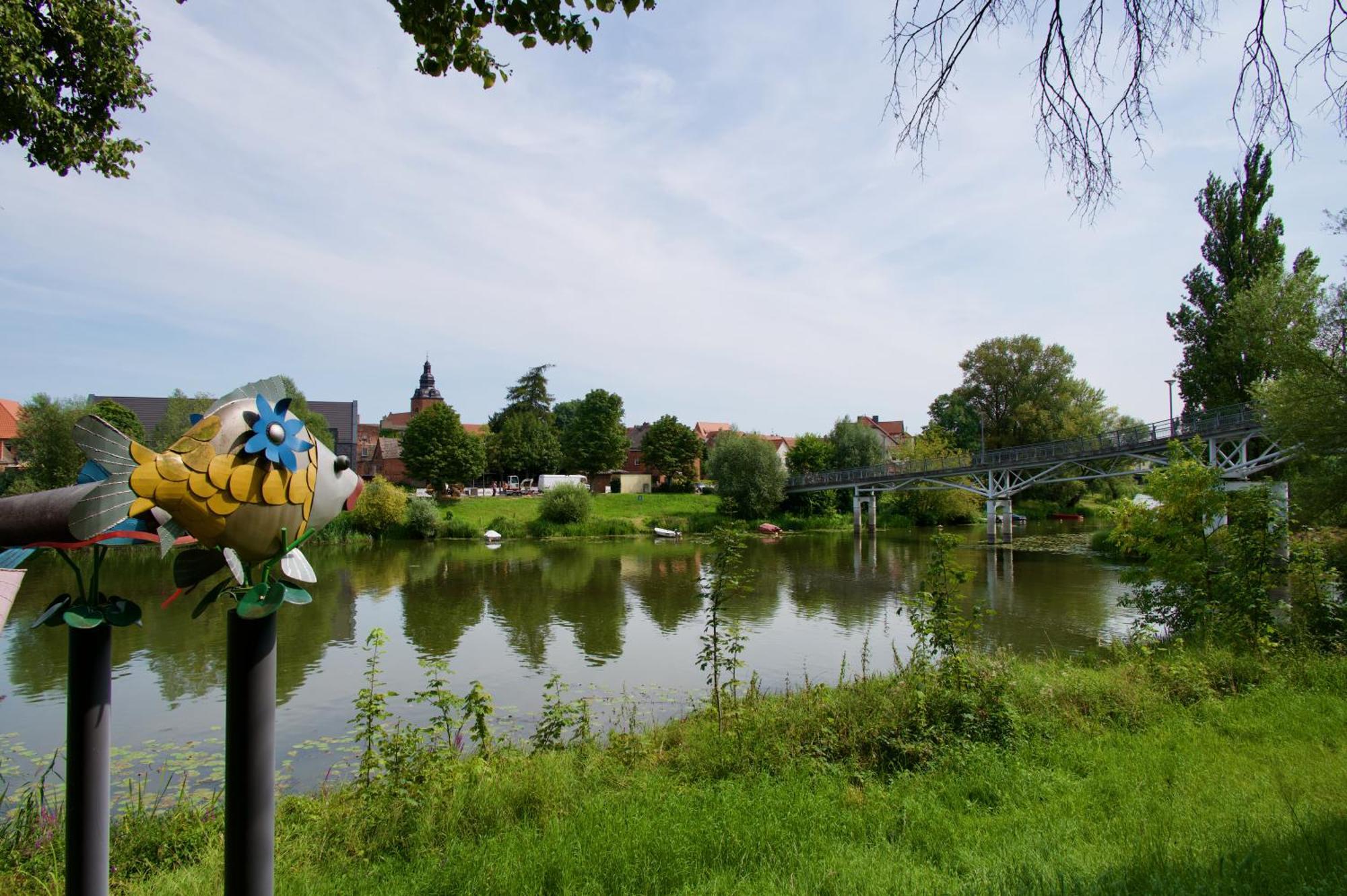 Das Bilderbuchcafe - Ferien - Apartment No 3 - Markt 7 ฮาเวลแบร์ก ภายนอก รูปภาพ