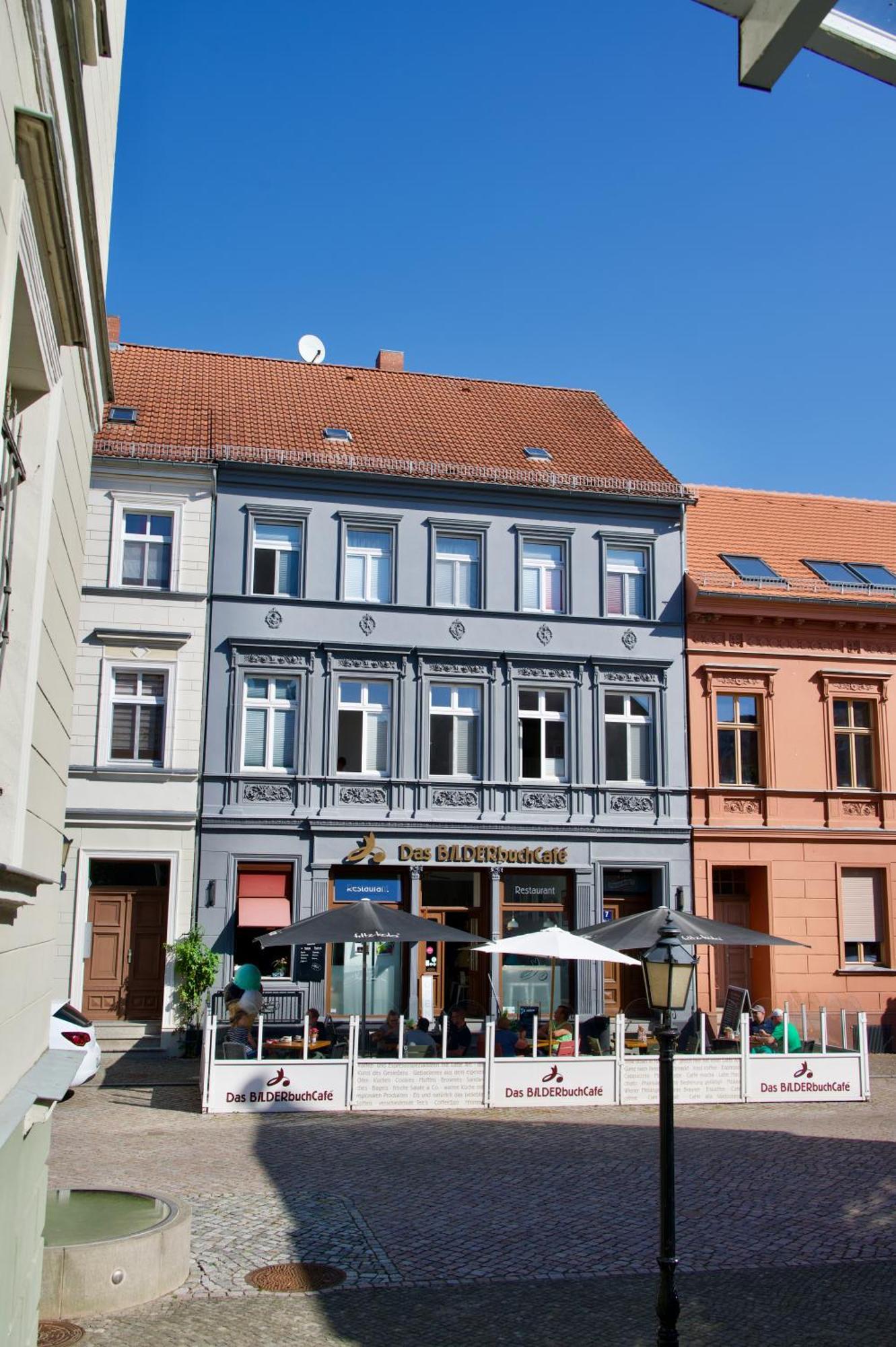 Das Bilderbuchcafe - Ferien - Apartment No 3 - Markt 7 ฮาเวลแบร์ก ภายนอก รูปภาพ