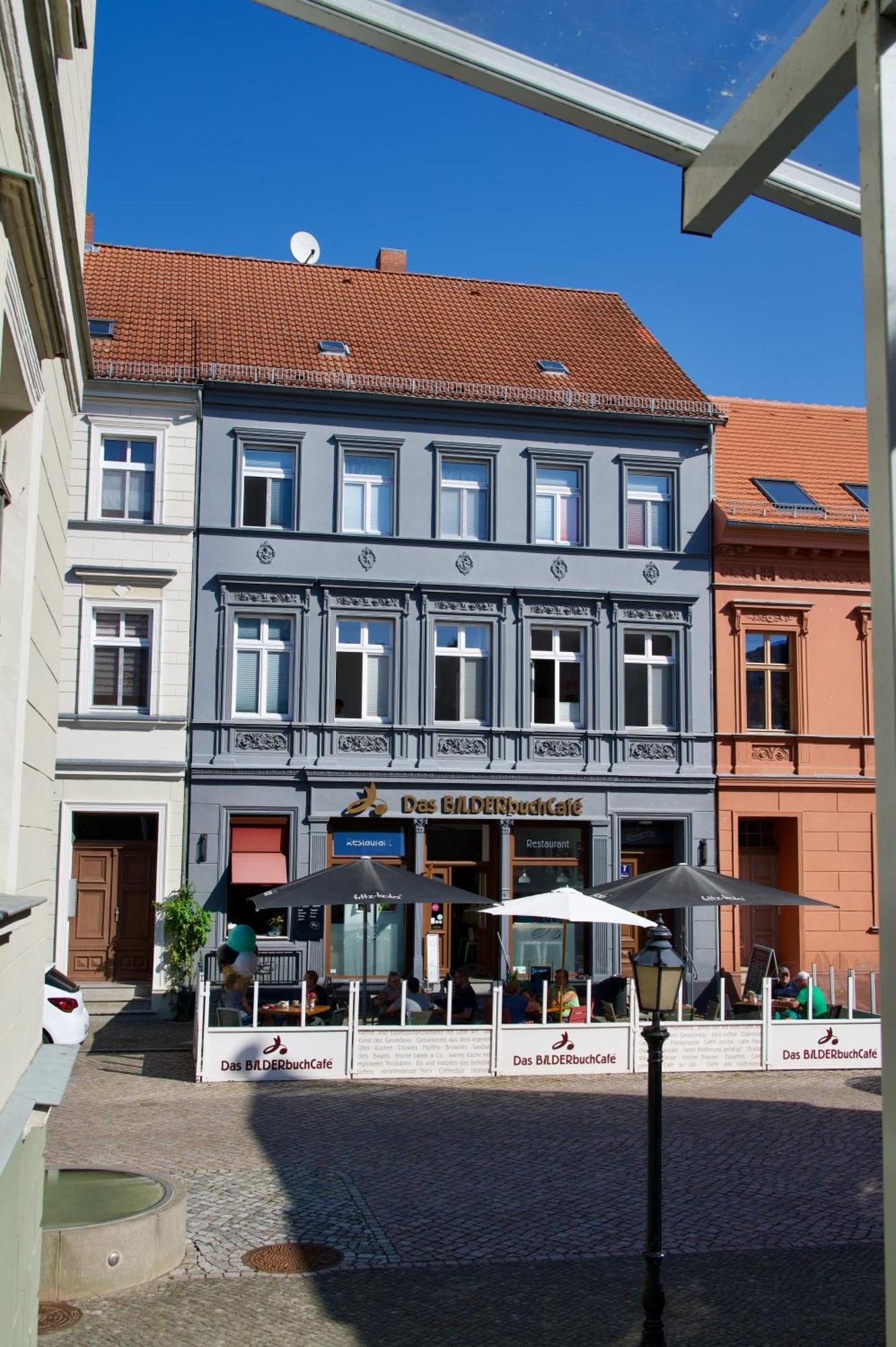 Das Bilderbuchcafe - Ferien - Apartment No 3 - Markt 7 ฮาเวลแบร์ก ภายนอก รูปภาพ