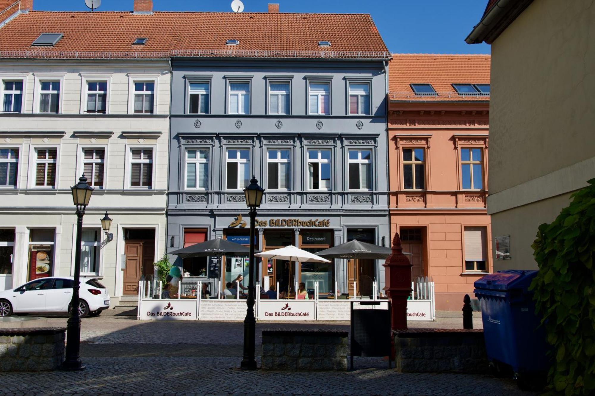 Das Bilderbuchcafe - Ferien - Apartment No 3 - Markt 7 ฮาเวลแบร์ก ภายนอก รูปภาพ