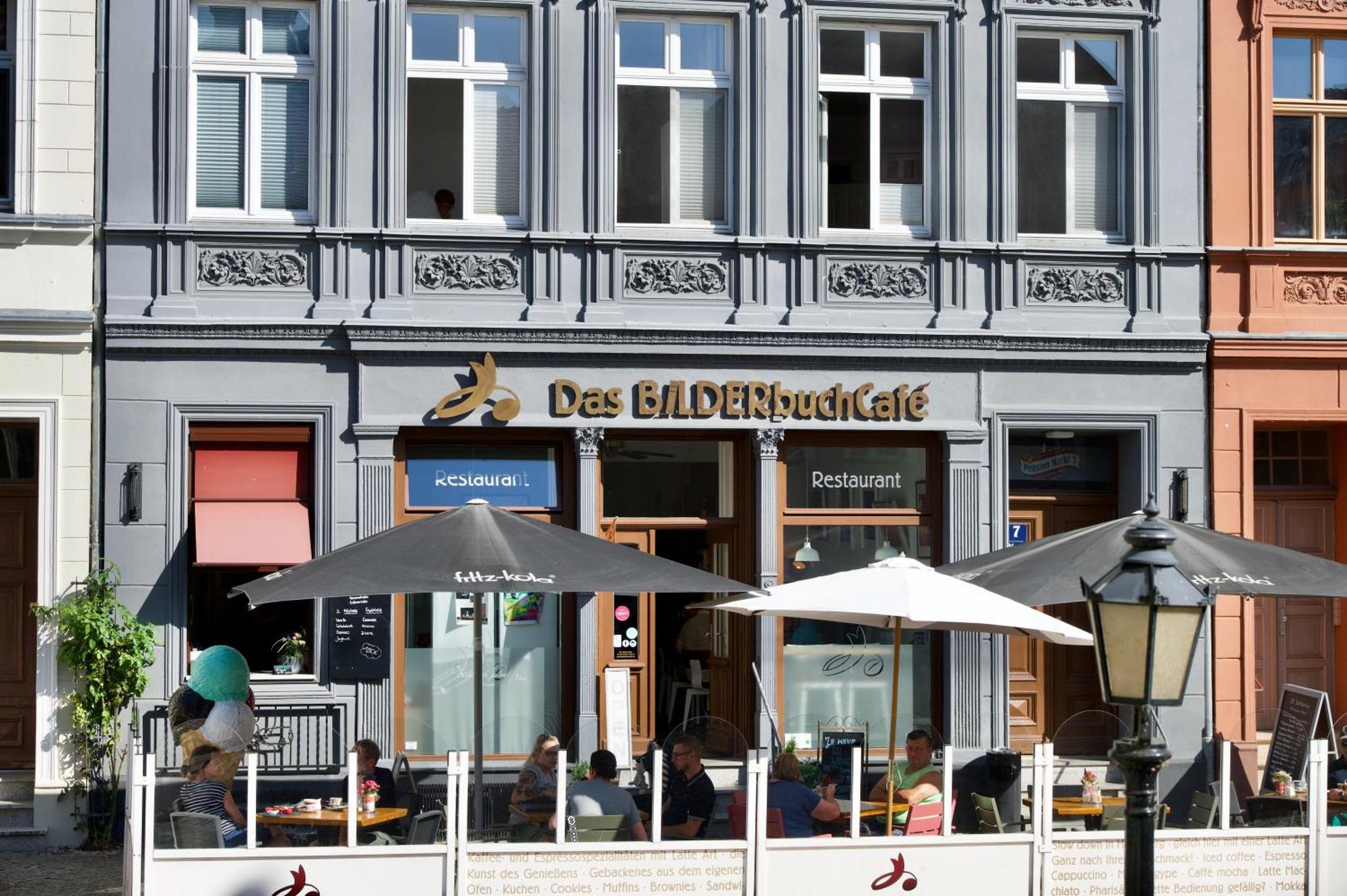 Das Bilderbuchcafe - Ferien - Apartment No 3 - Markt 7 ฮาเวลแบร์ก ภายนอก รูปภาพ