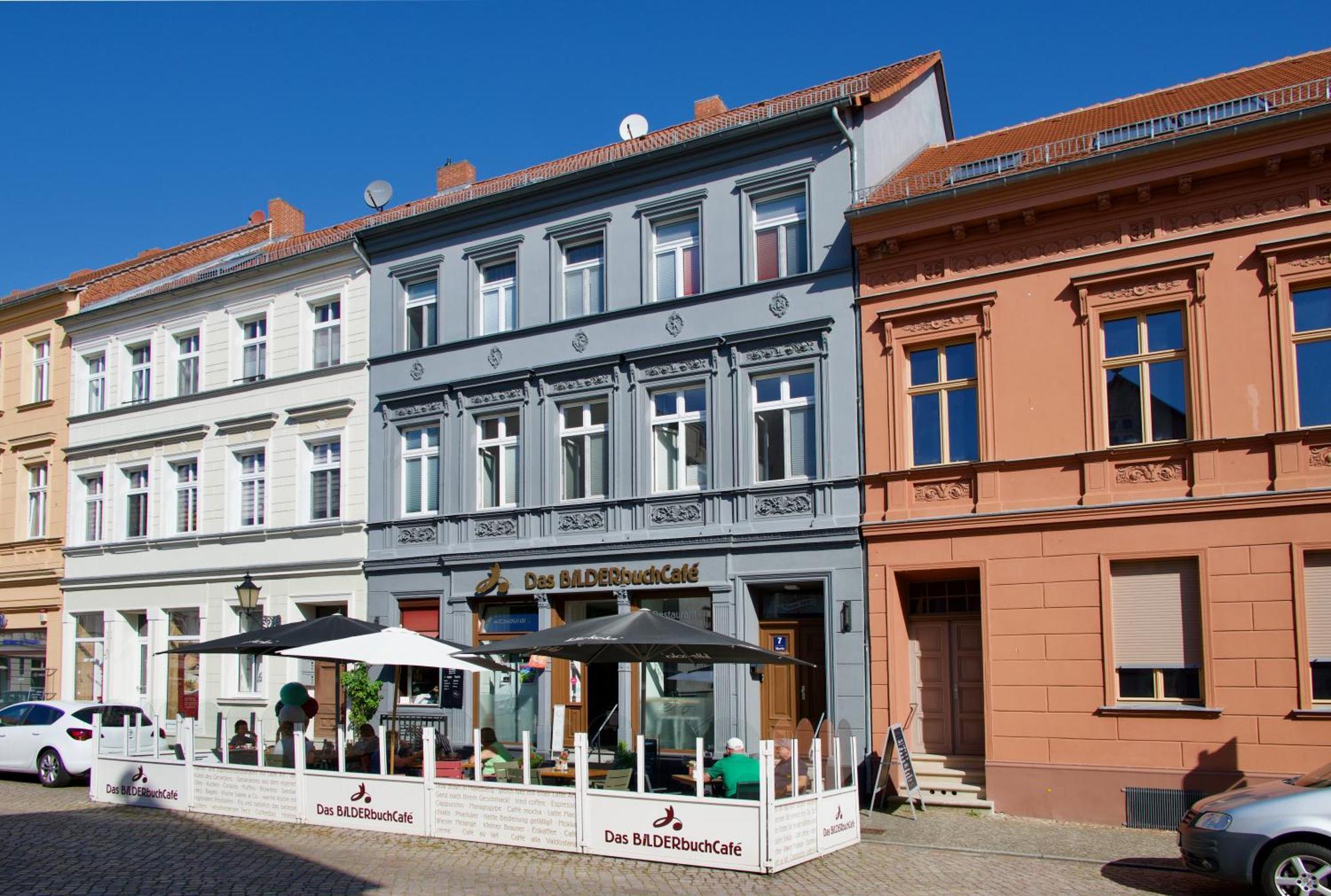 Das Bilderbuchcafe - Ferien - Apartment No 3 - Markt 7 ฮาเวลแบร์ก ภายนอก รูปภาพ