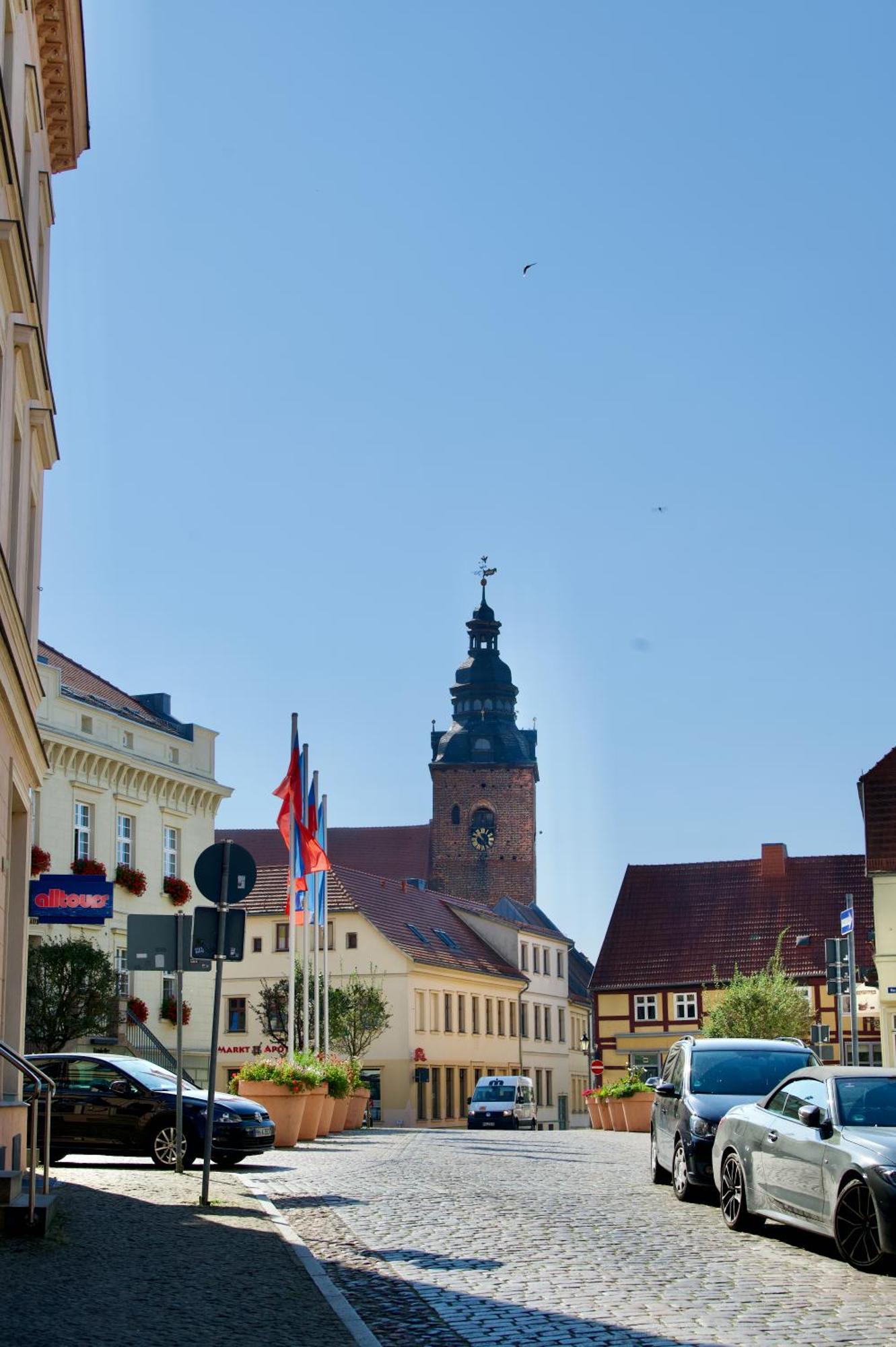 Das Bilderbuchcafe - Ferien - Apartment No 3 - Markt 7 ฮาเวลแบร์ก ภายนอก รูปภาพ