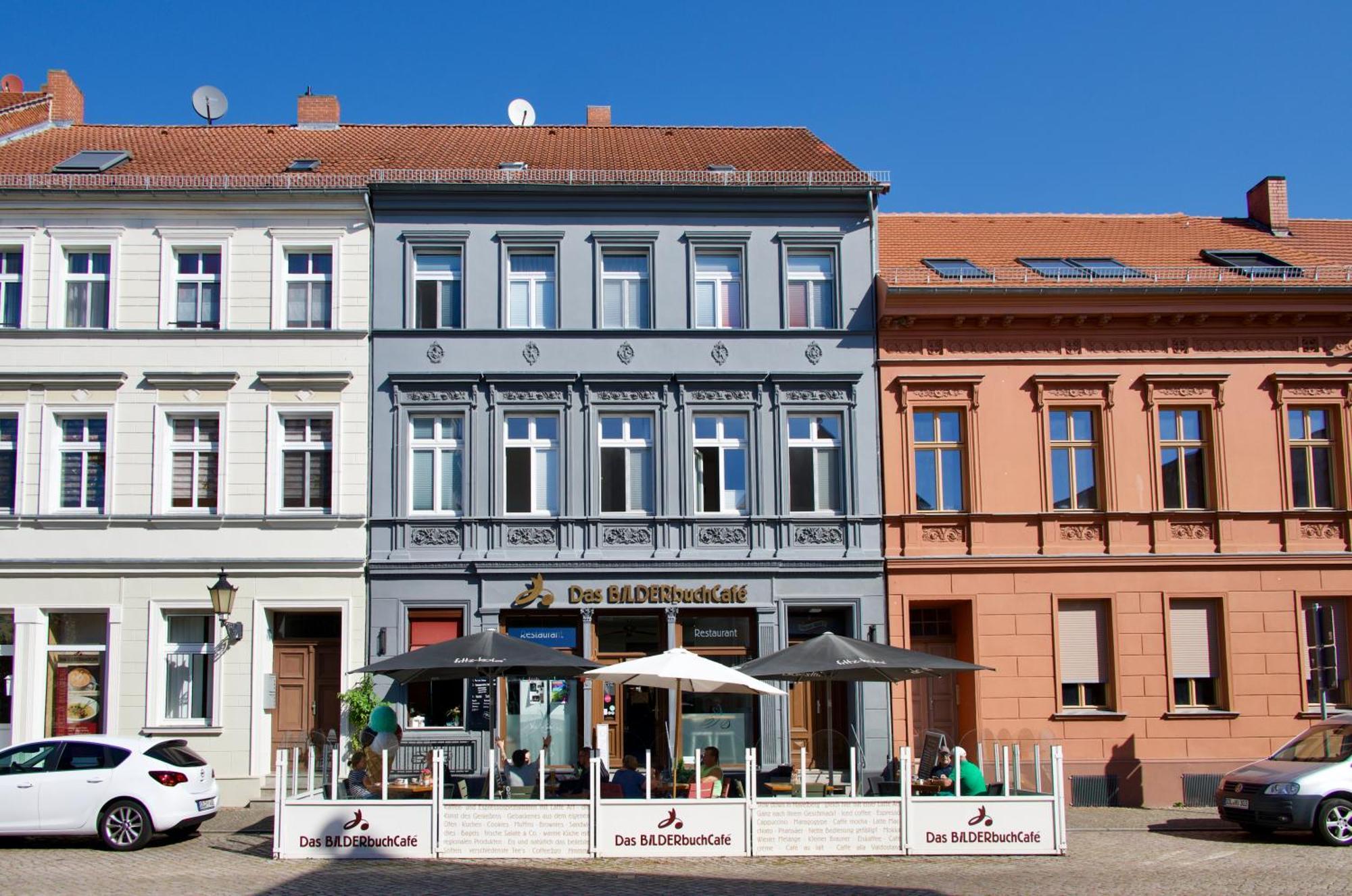 Das Bilderbuchcafe - Ferien - Apartment No 3 - Markt 7 ฮาเวลแบร์ก ภายนอก รูปภาพ