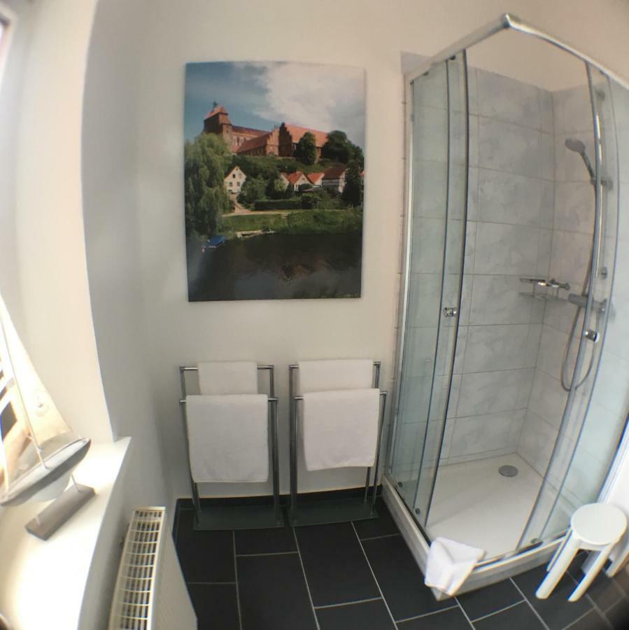 Das Bilderbuchcafe - Ferien - Apartment No 3 - Markt 7 ฮาเวลแบร์ก ภายนอก รูปภาพ